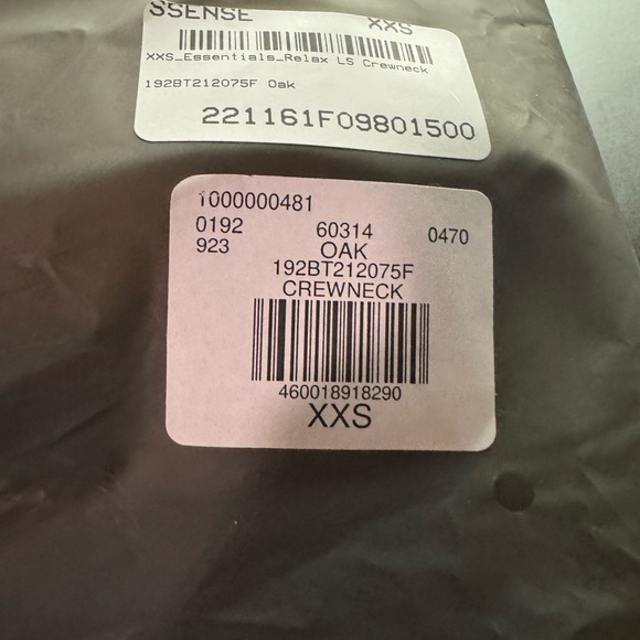 Essentials fear of god relaxed crewneck size xxs - Picture 4 of 4